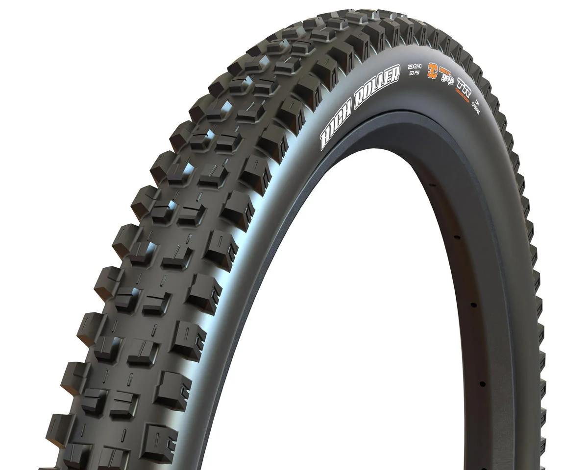 Maxxis High Roller III Tubeless Mountain Tire (Black) (29") (2.4") (MaxxGrip/DD)